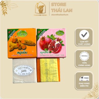 [CHÍNH HÃNG] XÀ PHÒNG TRẮNG DA, MỜ THÂM SOAP THÁI LAN - JAM CÁM GẠO, CAM NGHỆ, NGHỆ, LỰU