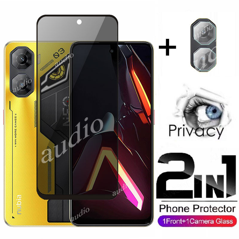 Nubia NEO 5 5G Nubia NEO 3 5G 2in1 Màn hình riêng tư có màng ống kính cho ZTE Nubia NEO 3 5 GT Pro N