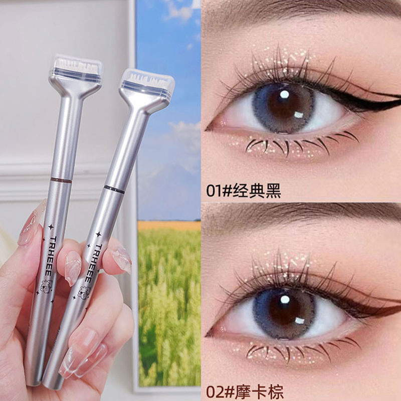  bút kẻ mắt hai đầu in mi dưới bút kẻ mi dưới con dấu khuôn kẻ vẽ bút in mi dưới bút kẻ mắt đa năng ấn mi dưới 