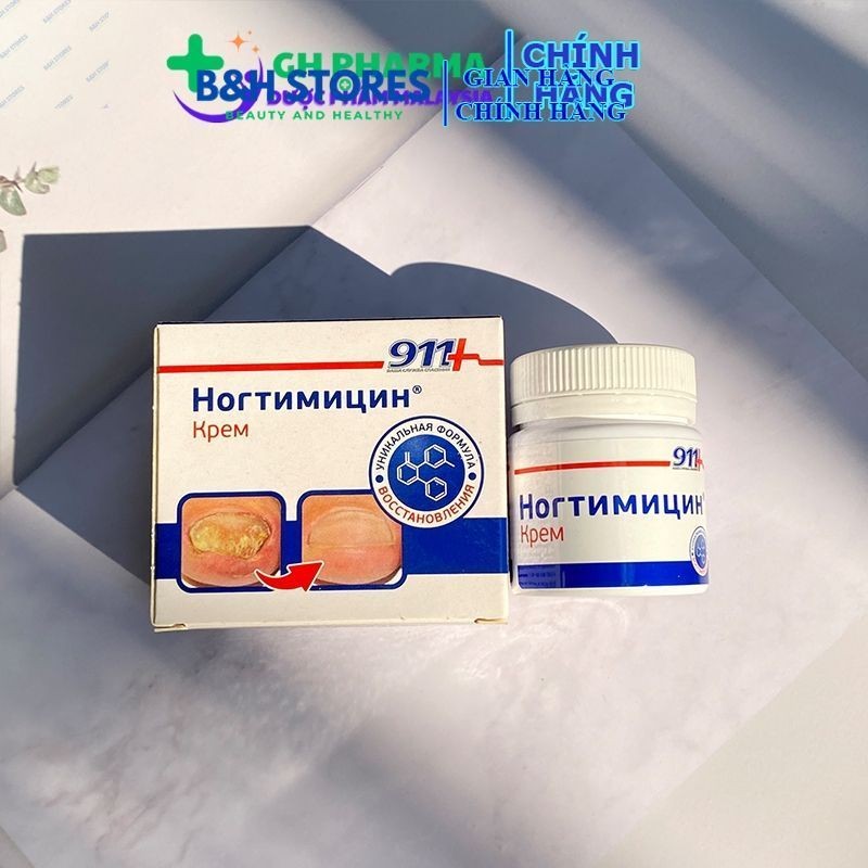 Kem Nấm Móng Tay Chân Kpem 911 Nga - 30Gram