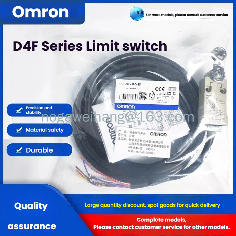 Công tắc giới hạn du lịch Omron D4F-102-120-202-302-320-420-1D-1R-3D-3R-5D