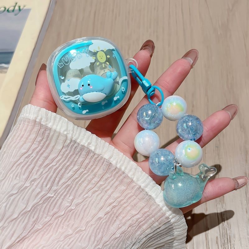 Ốp Lưng Cho Baseus WM02 Trong Suốt Vòng Tay Bướm Dễ Thương Charm Baseus WM02 + Vỏ Bảo Vệ Vỏ Trong Su