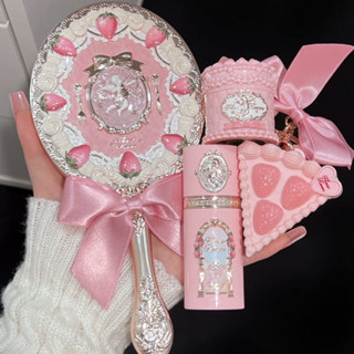 Nơ gương cầm tay mini Flower Knows có ngoại hình cao cấp