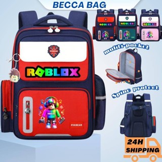 In stock)Roblox balo đi học cặp học sinh cấp 1  bé trai trẻ em  chống thấm nước chống gù  siêu nhẹ balo đeo vai