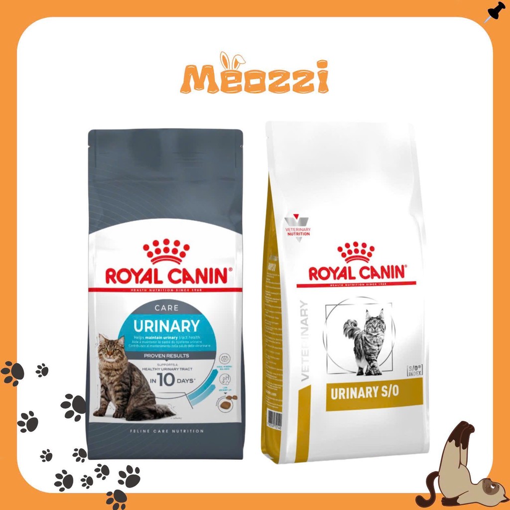 Hạt Cho Mèo Royal Canin Urinary S/O Cho Mèo Sỏi Thận - MEOZZI