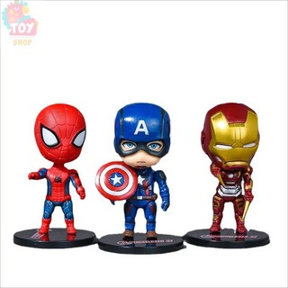 Mô Hình Nhân Vật Siêu Anh Hùng Marvel 8cm