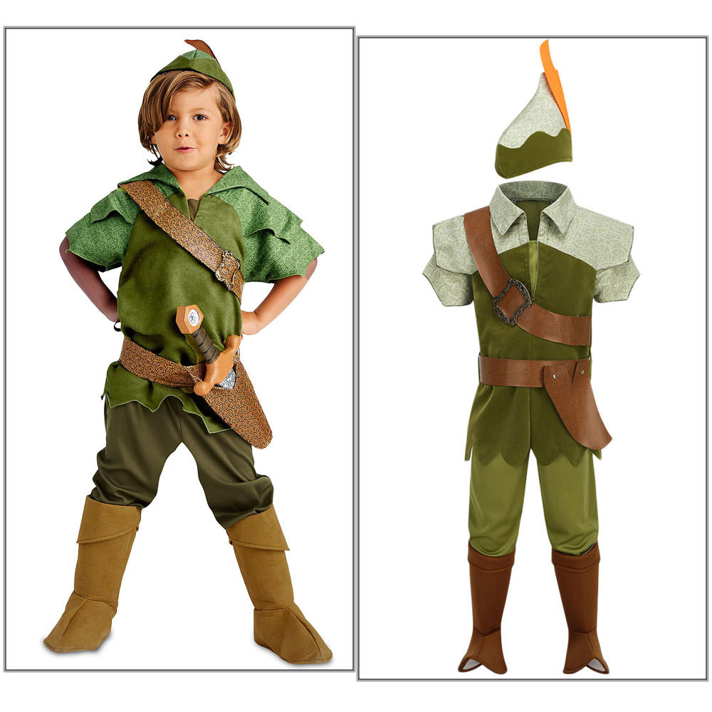Bé Trai Peter Pan Cosplay Trang Phục Giáng Sinh Trẻ Em Sinh Nhật Hoàng Tử Quyến Rũ Trang Phục Đảng T
