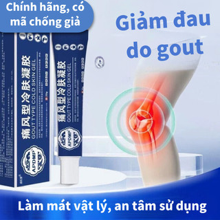 APGAR Gel lạnh hỗ trợ giảm đau do gút, đau khớp gối, đau xương khớp, dùng để massage giảm đau do gút ở tay và chân.