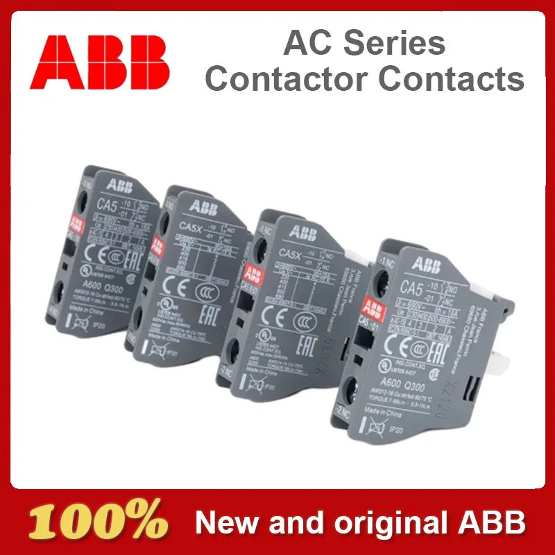 Danh bạ ABB AC Series chính hãng CA5X-10 CA5X-01 CA5-10 CA5-01 CA4-10 CA4-01 CA5X-22M CA5X-22E CA5X-