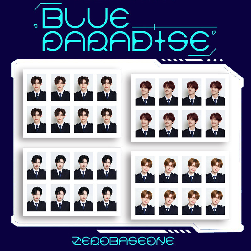 Kpop ZB1 Ảnh ONE Inch ID Phi công Captain Photo ZEROBASE ONE Idol Ngoại vi