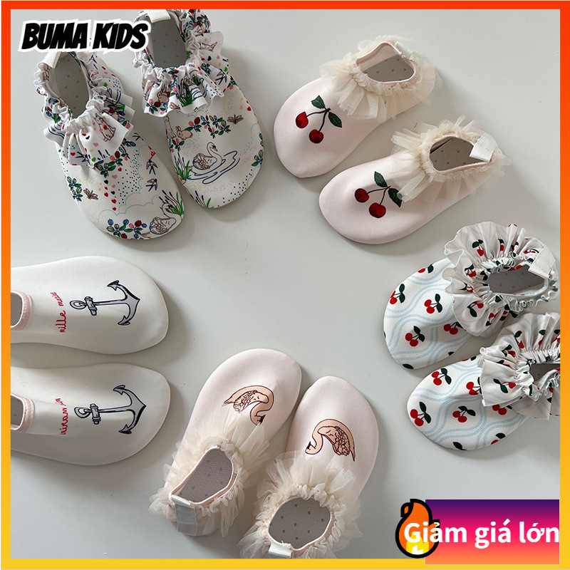 BUMA KIDS🔥Giày và tất đi biển cho trẻ em với đế mềm không trượt