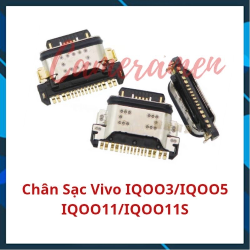 ( Sẵn Hàng ) Chân Sạc Vivo IQOO3 / IQOO5 / IQOO11 / IQOO11S / IQOO 3 / IQOO 5 / IQOO 11 / IQOO 11S