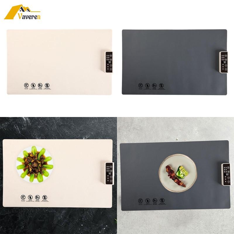 Khay sưởi ấm điện Vaveren Máy hâm nóng thức ăn cho bữa tiệc Gia đình tụ họp Sự kiện Bữa tối