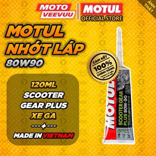 [MTVV] Dầu nhớt hộp số nhớt láp xe tay ga MOTUL Scooter Gear Plus SEA 80W90 API GL-5 120ml<END>
