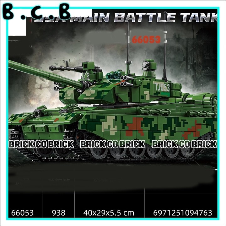 Xe Tank 99A Mô hình Xe Tank Quân đội Mô hình Tăng hiện đại 66053