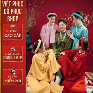 Áo Ngũ Thân Tay Thụng,Áo Tấc Nữ Thời Nguyễn 2 Lớp , Chất Liệu Lụa tây Thi , Việt Phục Cổ Phục  Shop