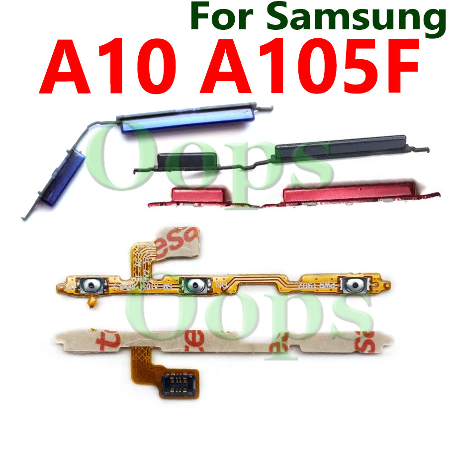 A10 Nút Tắt Nguồn Flex Cho Samsung Galaxy A10 A105F Điện Thoại Âm Lượng Ra Bên Nút Chìa Khóa Flex Ri
