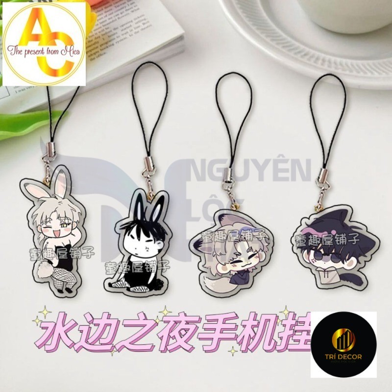 NLP Hàn Quốc BL Manhwa Low Tide in Twilight Anime Dây Điện Thoại Yeo Taeju Kim Euihyun nlp