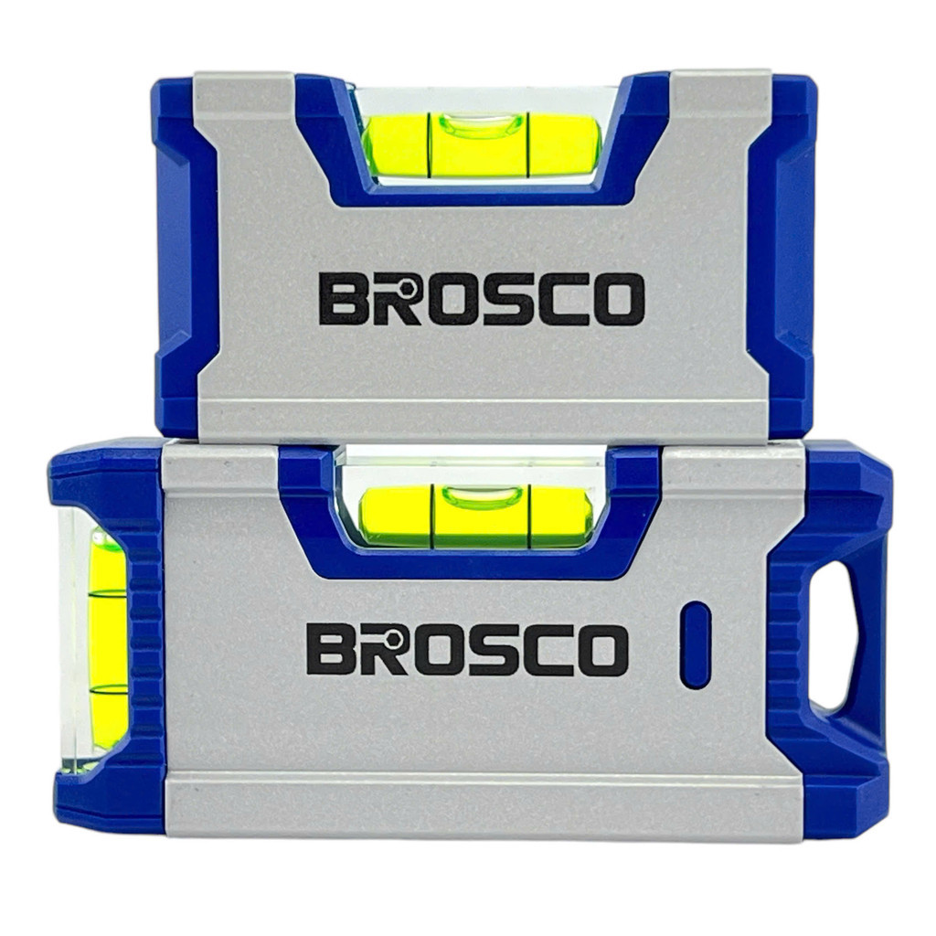 Thước thủy nhôm (90-110mm) có từ tính BROSCO / DCSG