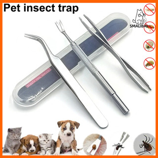 Smalibal 1 Bộ Kẹp Bọ chét Tay Cầm Công Thái Học Chắc Chắn Tiện Lợi An Toàn Hoạt Động Đơn Giản Loại Bỏ Đánh Dấu Nhẹ Cho Thú Cưng Mèo Chó Chải Lông Đồ Dùng Dụng Cụ Loại Bỏ Đánh Dấu Cho Chó Con