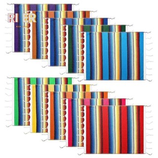 Thảm lót bàn Mexico có thể giặt được 33x48cm Chăn Mexico để trang trí đám cưới hoặc Mexico
