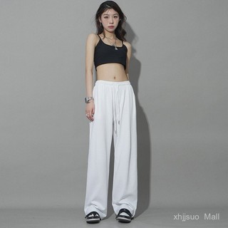 Quần thể thao hai công dụng bó chân quần Nhảy Hip Hop rộng rãi mùa hè 2024 cho nữ quần dài thường ngày tôn dáng gầy cạp cao sành điệu