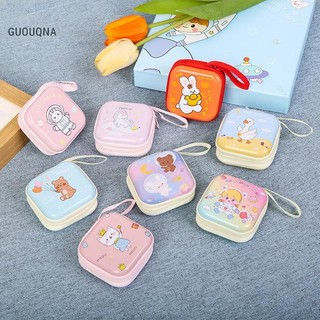 GUOUQNA Ví Trẻ Em Túi Đựng Tiền Xu Hoạt Hình Sáng Tạo Ví Đựng Tiền Xu Ví Tai Nghe Cáp Dữ Liệu Chìa Khóa Túi Bảo Quản GUOUqna