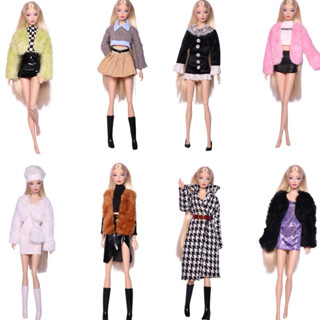  30cm Quần Áo Búp Bê Mỏng Bộ Gió Thơm Nhỏ Cho Bé Gái Trang Điểm Đồ Chơi Phụ Kiện 