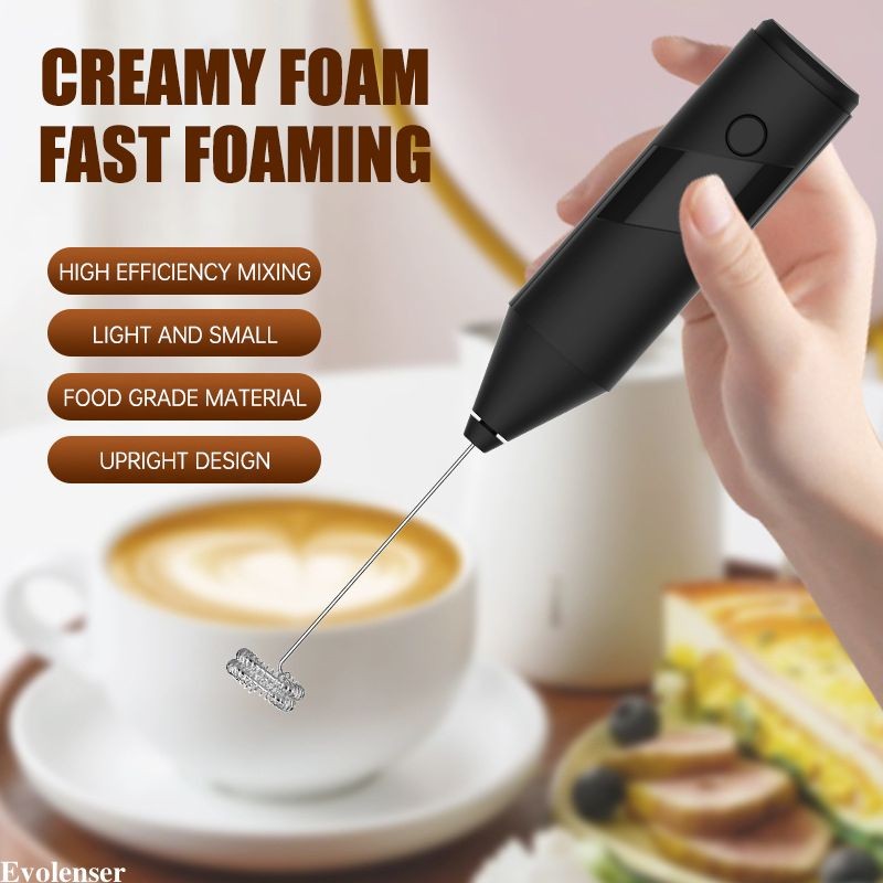 ✨✨Máy tạo bọt cafe, máy đánh trứng mini cầm tay nhỏ gọn