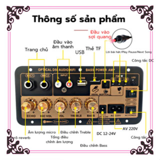   SALE MẠNH   D50 D10 Bo mạch loa bluetooth 4.2 30-120w cho loa gia đình karaoke DIY 