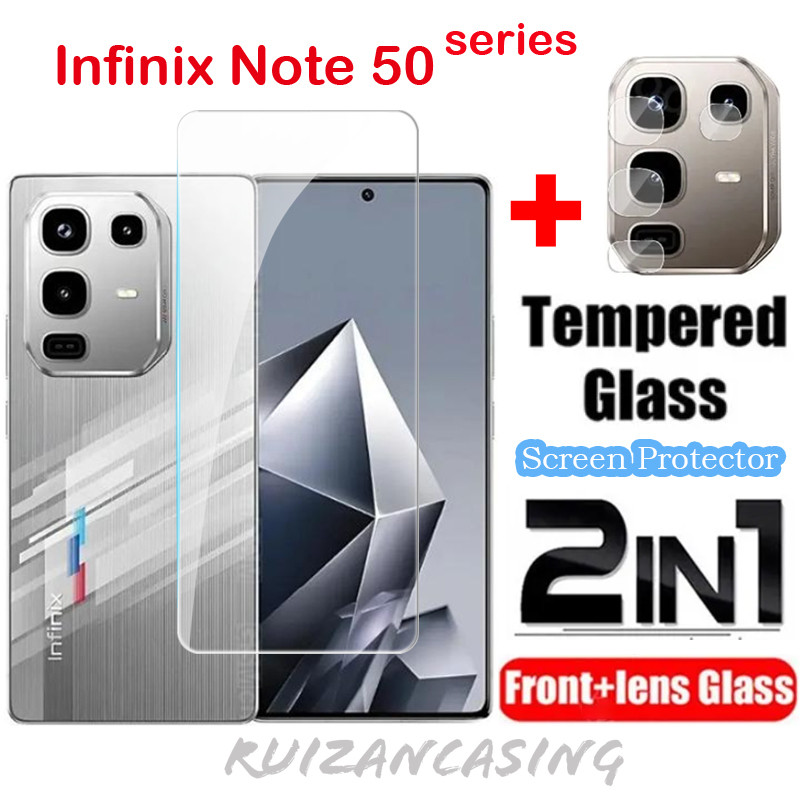 Full Cover Kính Cường Lực Phim Bảo Vệ Màn Hình Cho Infinix Note 50 Pro + 5G 4G Note50Pro + Note50Pro