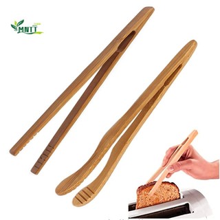 MNTT Trà Nhíp Trái Cây Có Thể Tái Sử Dụng Tre Nhà Bếp Bacon Kẹp Bánh Mì Nướng Kẹp