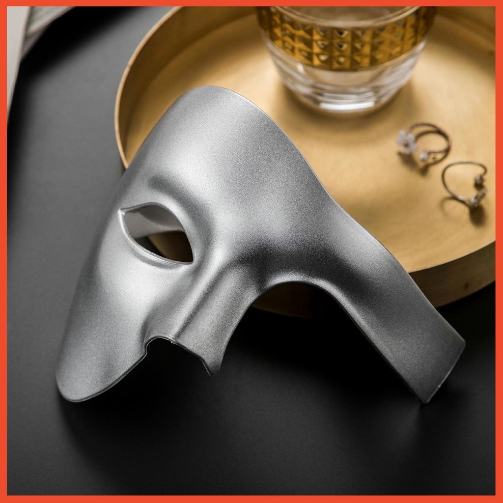 👻Halloween Venice masquerade costume party Halloween Carnival Easter half-face mysterious Opera Phan