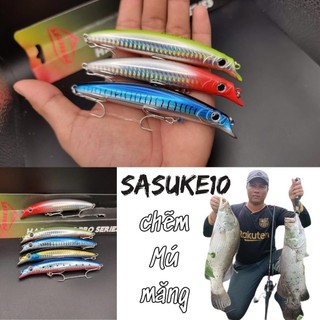  Mồi Giả sasuke10s câu cá Chẽm,cá Măng - Mồi lure sasuke 10cm 18gram 