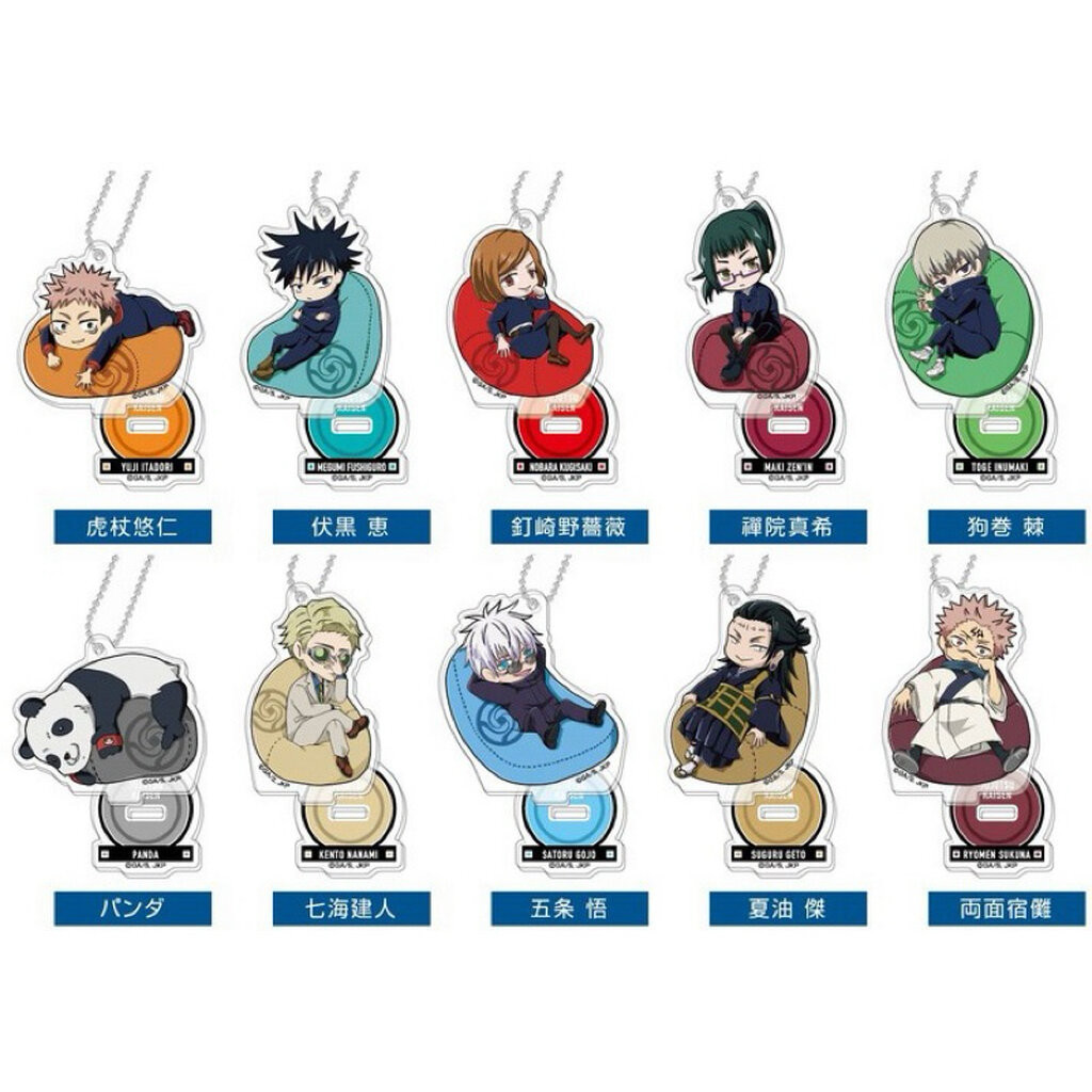 Chân đế Acrylic Nobara & Panda [Jujutsu Kaisen -Mini Móc khóa- Nobara & Panda]