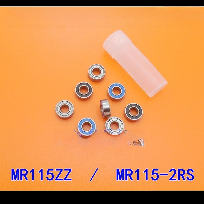 Vòng bi Mini bằng thép không gỉ SMR115ZZ MR115ZZ L-1250 MR115-2RS 5 * 11 * 4