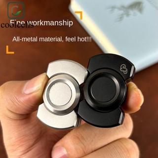 COOLCELLS Người Lớn Fidget Spinner, Chất Liệu Hợp Kim Có Nút Bấm Thanh Trượt, Quà Tặng Sinh Nhật Quay Top Giải Trí 3 Trong 1 Tay Spinner Đồ Chơi Trẻ Em