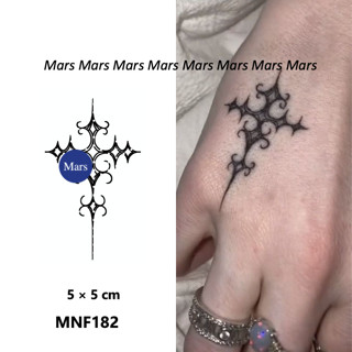 [Hình xăm sao Hỏa] Công nghệ mới Magic, Lâu dài 2 tuần, Hình xăm bán vĩnh viễn, Hình xăm tạm thời, Nhãn dán hình xăm, Hình xăm giả, "Chữ thập", MNF182