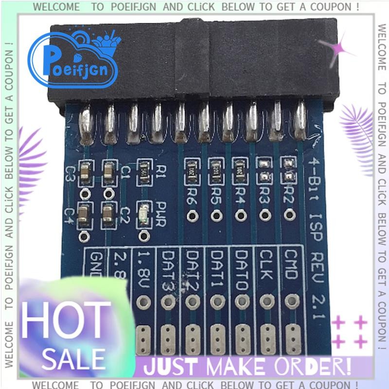 Bộ chuyển đổi mới JTAG, ISP 4-BIT ISP REV 2.1 cho Easy Jtag Plus Box / ESAYJTAG Tool