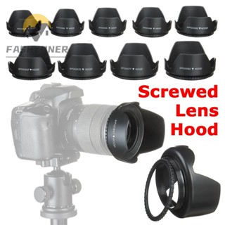 Fashyuner Vít Ống Kính Hood Thay Thế Camera Che Nắng Đa Năng Cho Máy Ảnh DSLR Nikon Fuji Olympus