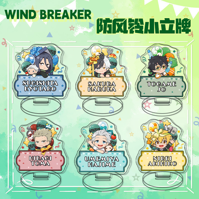 Anime CHIẾN THẮNG Acrylic Đứng HD In Acrylic Anime Xung Quanh 6cm Trang Trí