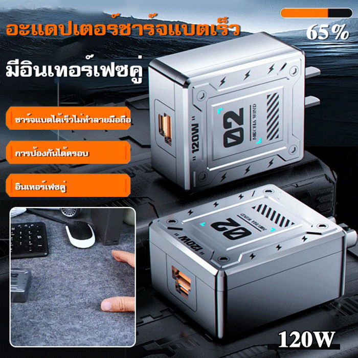 Modern fast charger Power connector Intelligent power distribution Compact Fast charging Dual Port A