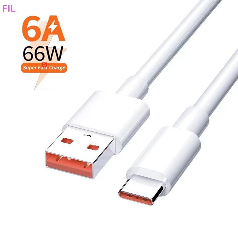 Cáp siêu USB Type-c 1 / 1.5mile 6A 66W cho Huawei