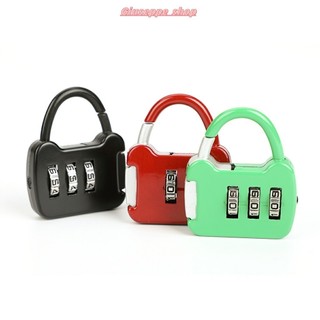 3 Chữ Số Bền Mã Mật Mã Khóa Mini Hành Lý Ốp Lưng Móc Khóa Ba Lô Khóa Móc Gài - GIUSE