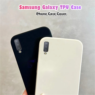【 Ốp Lưng Nhà 】 Dành Cho Samsung Galaxy M10 / 12 / 14 / 15 Note 8 / 9 / 10 / 20 M31 / 32 / 33 / 34 S8 / 9 / 10 / 11 Vỏ Silicon Full Case Cổ Điển Đơn Giản Màu Trơn Vỏ Điện Thoại Hoa Ngô Hành Động Trực Tiếp