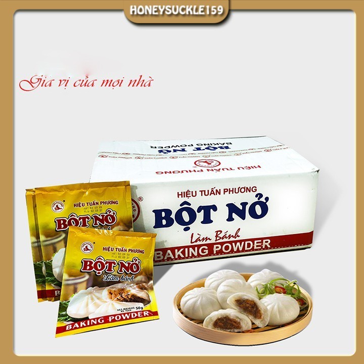 Bột nở làm bánh Tuấn Phương/ Bột Baking Powder Gói 50g