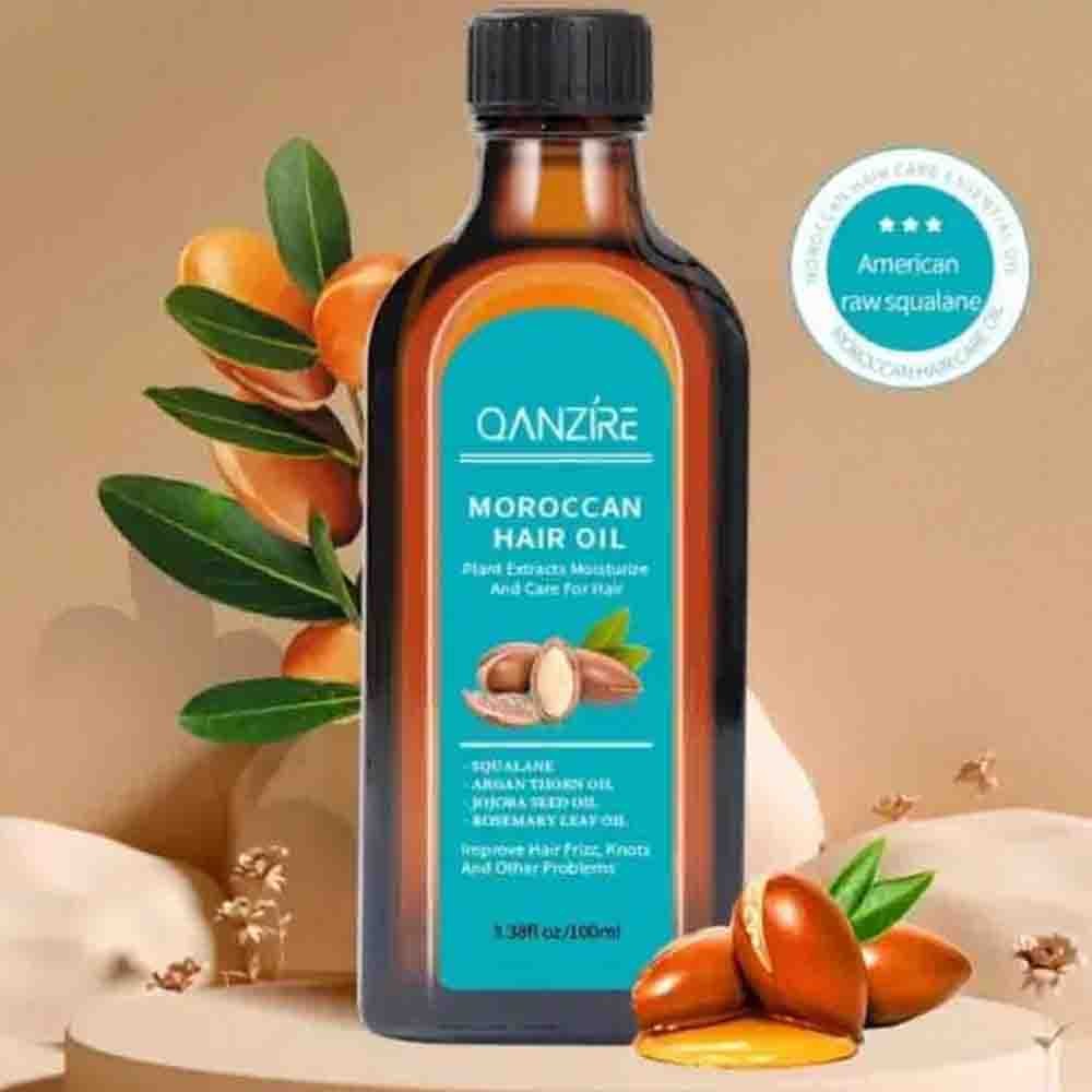 moroccan argan oil hair treatment oil Vegan 100ml rosemary leaf extract