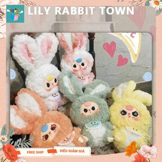   CÓ SẴN  Hộp mù Chính hãng Baby Three Lily Rapid Town Bé 3 tuổi Thỏ tai to sang trọng 