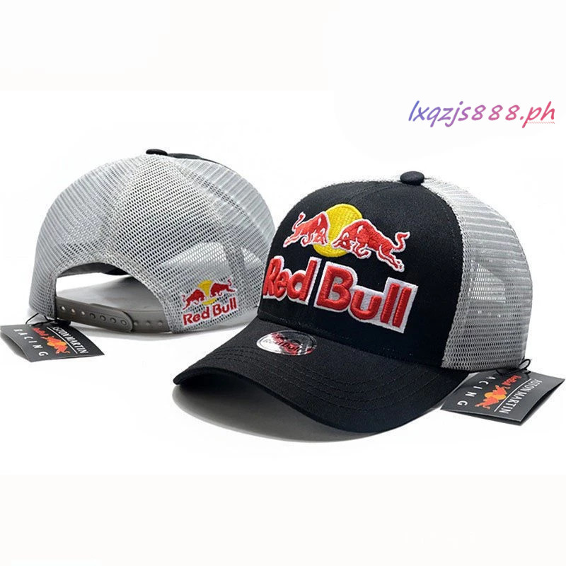 Đỏ BULL Đua Xe Tải Mũ Lái Xe Nam Nữ Mũ Bóng Chày Mùa Hè F1 REDBULL Motorsport Mũ