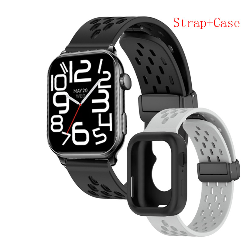 Dành Cho Aolon GTS 3 GTS3 Dây Đeo + Ốp Lưng Đồng Hồ Thông Minh Vỏ Mềm Bảo Vệ Ốp Lưng Dễ Dàng Silicon